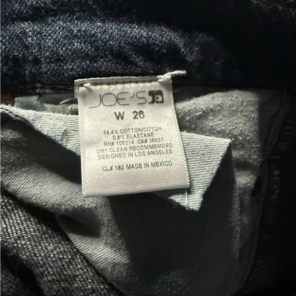 Joe's Jeans Tibbie Rolled Crop Wild Collection Stretch Denim Jeans 26 - Picture 4 of 8